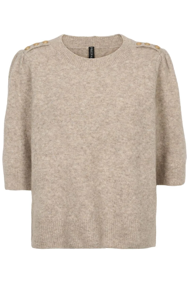 Evi Knit 2772 | Sand | Strik fra Prepair - Image 2