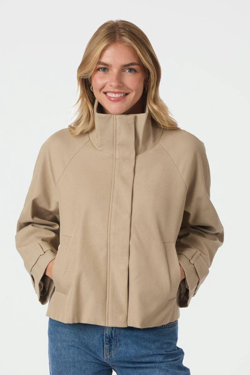 Ezera Jacket | Sand | Jakke fra Neo Noir - Image 2