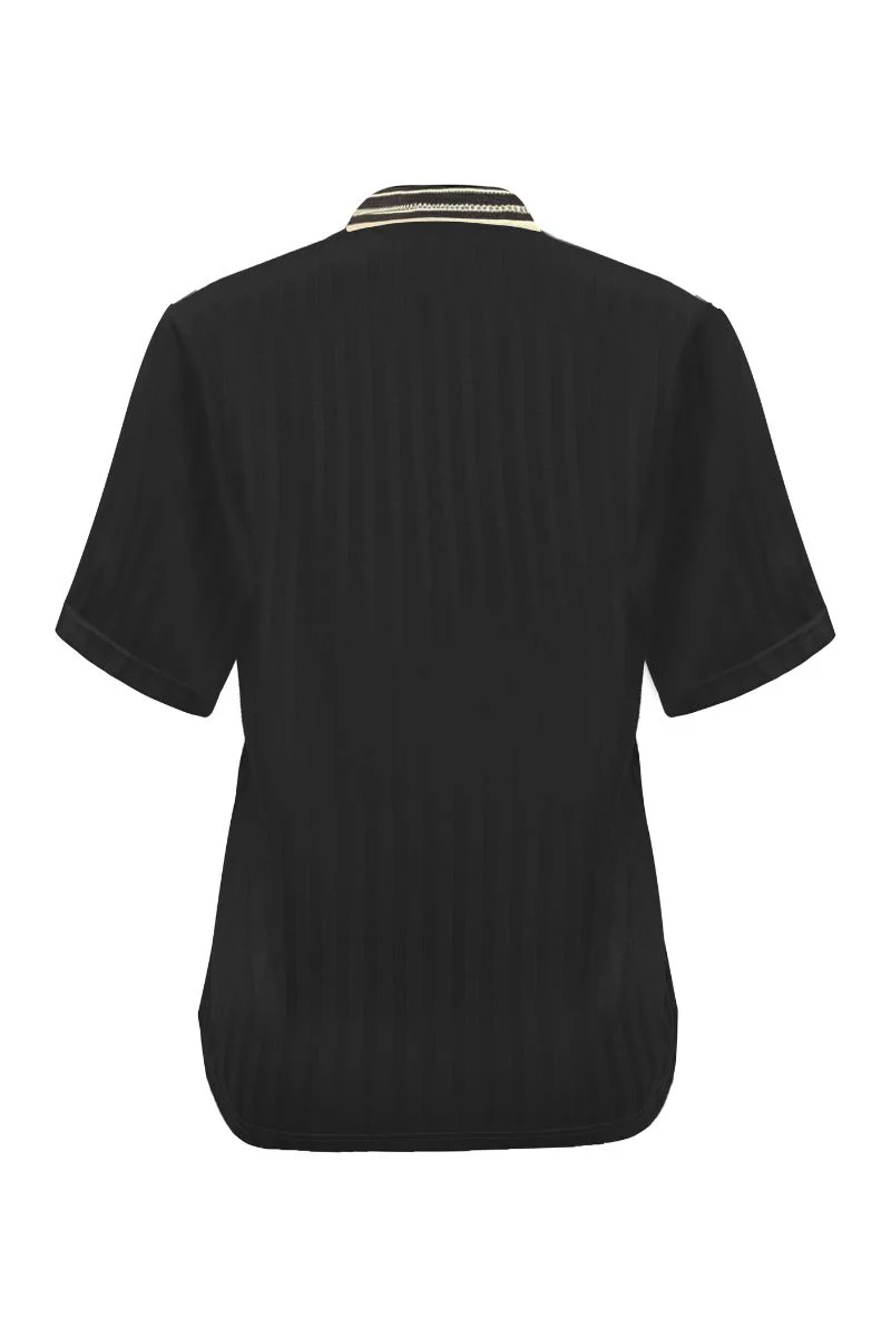 Felia Ss Tshirt | Black Simili | Bluse fra Liberté - Image 4