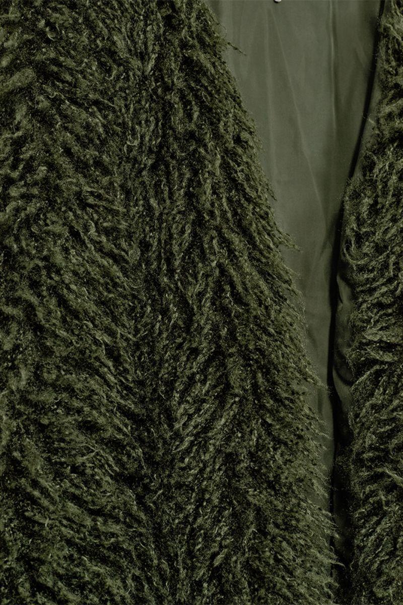 Fine Waistcoat 207175 | Kombu Green | Jakke fra Freequent - Image 5