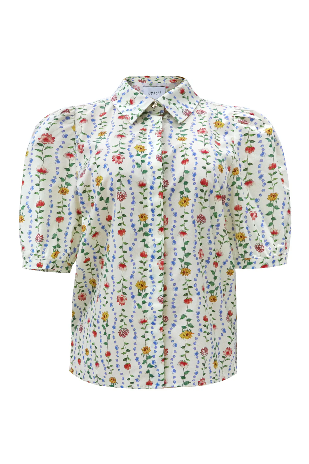 Flora Ss Blouse | Floral Stripe | Bluse fra Liberté - Image 2