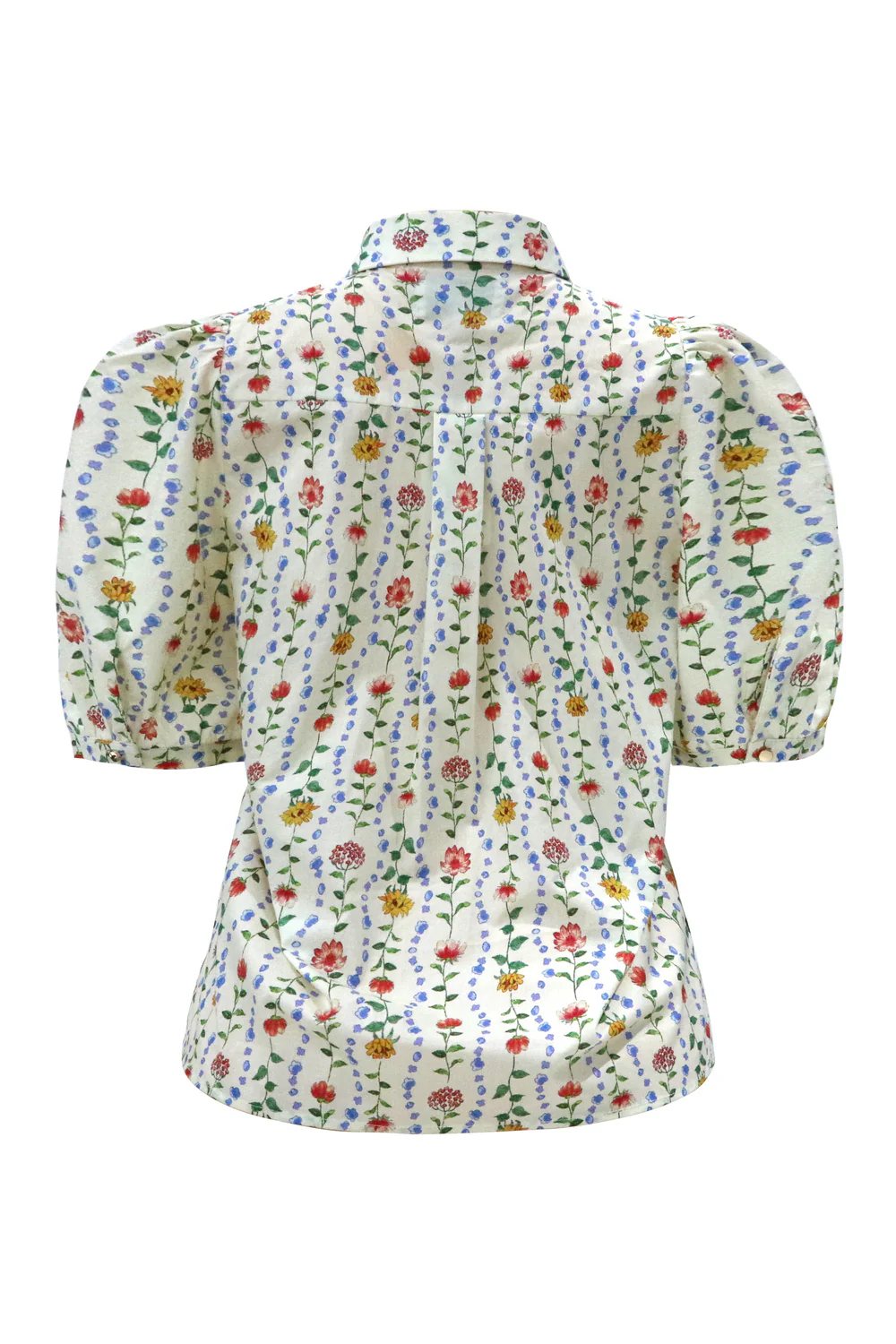 Flora Ss Blouse | Floral Stripe | Bluse fra Liberté - Image 4