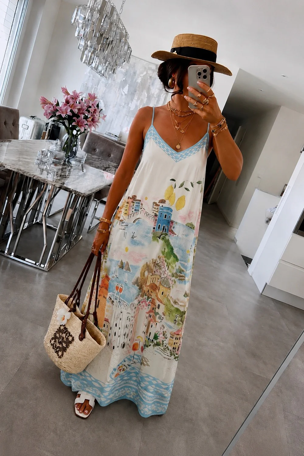 Flowy Florence Dress | Blue