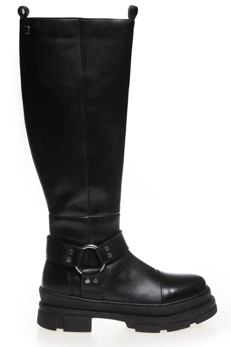 Follow And Rock Long Boot | Sort | Støvler fra Copenhagen Shoes - Image 2