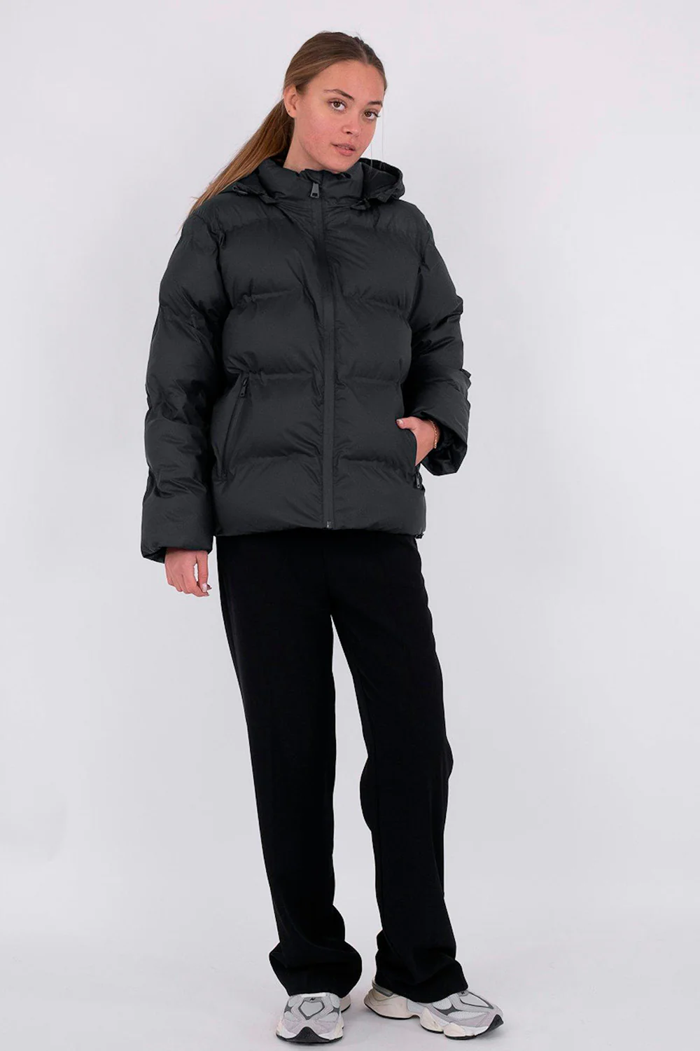 Fox C Puffer Jacket | Black | Jakke fra Neo Noir - Image 8