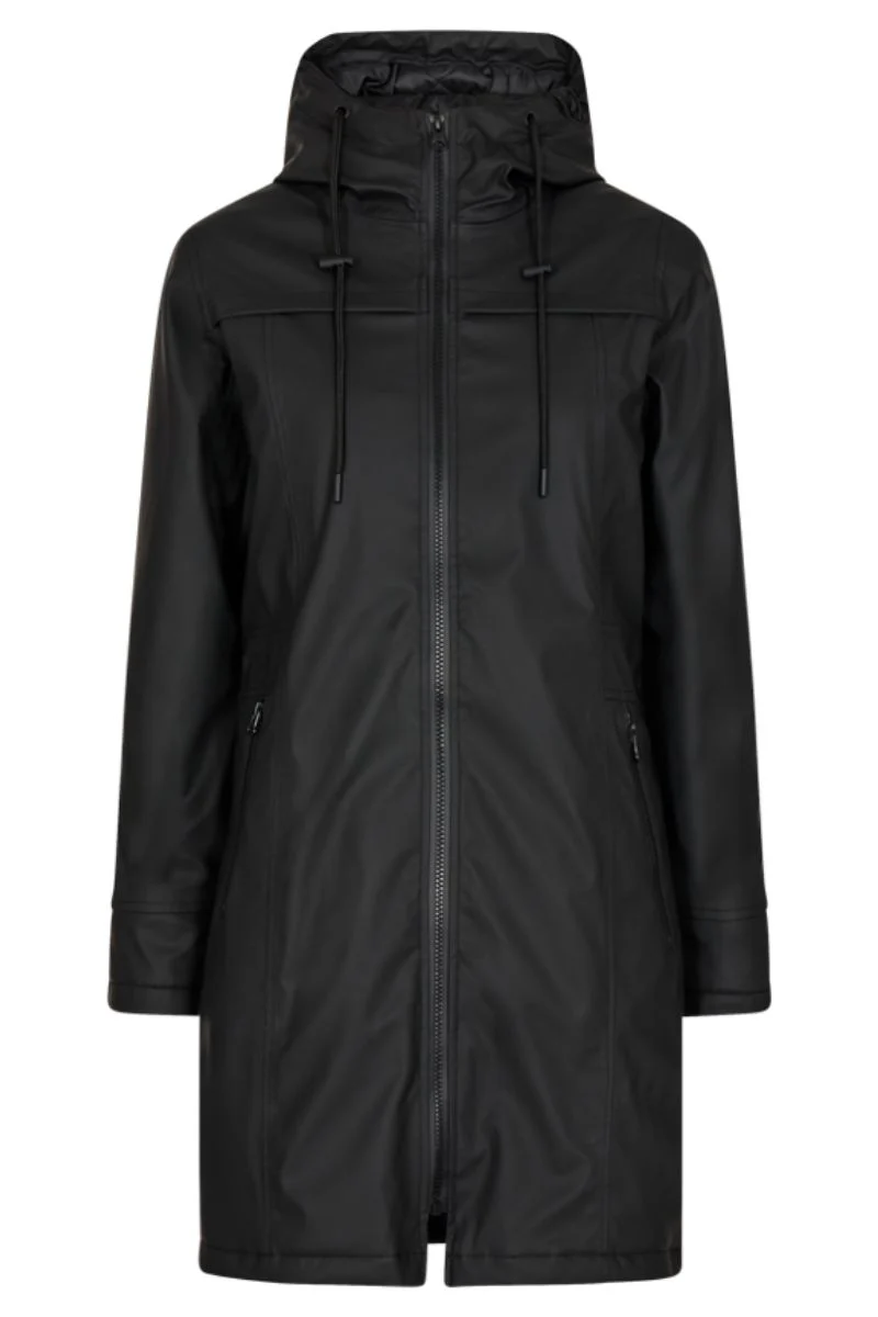 Rain Jacket | Black | Jakke fra Freequent