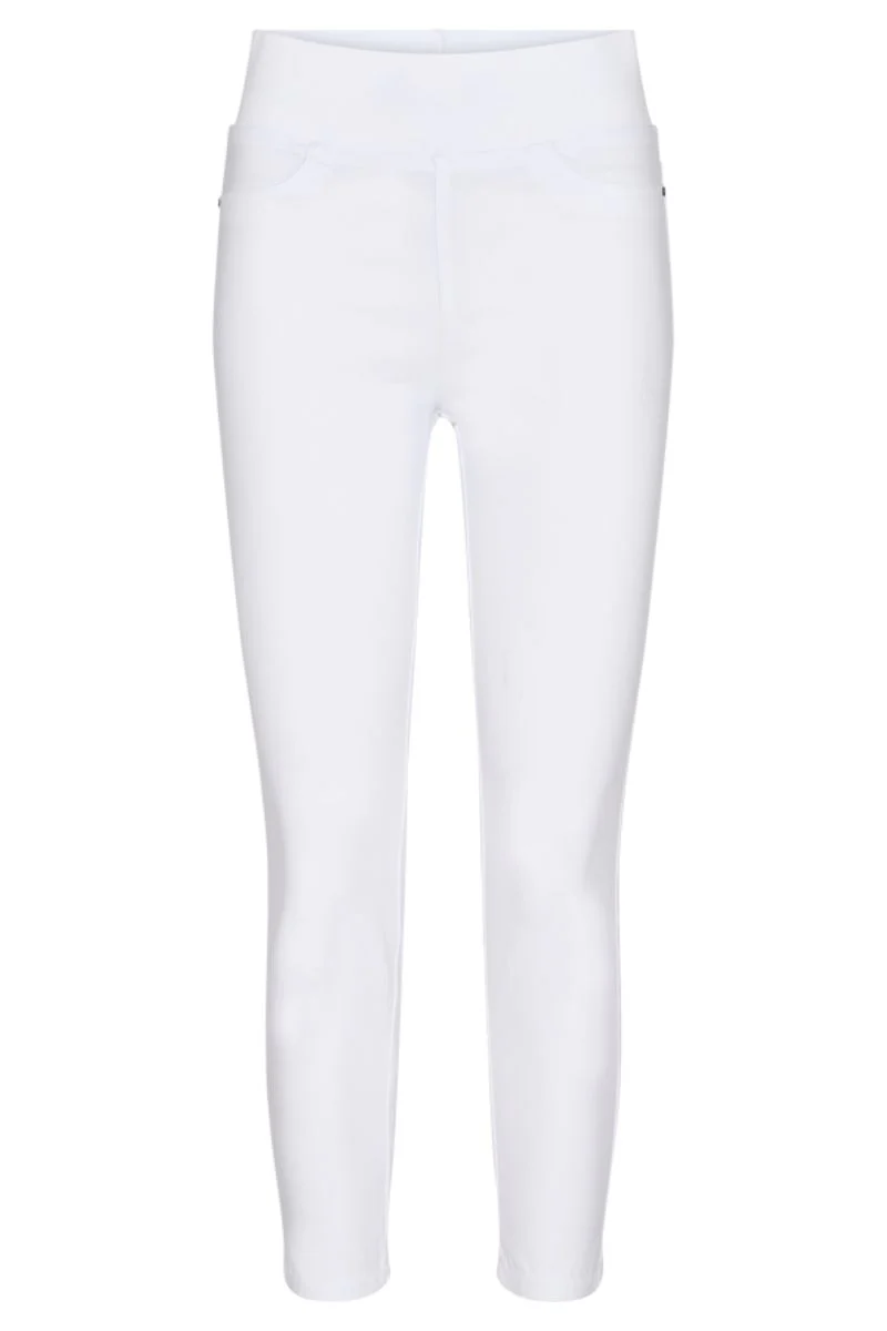 Shantal Pa 7/8 Power | Bright white | Bukser fra Freequent