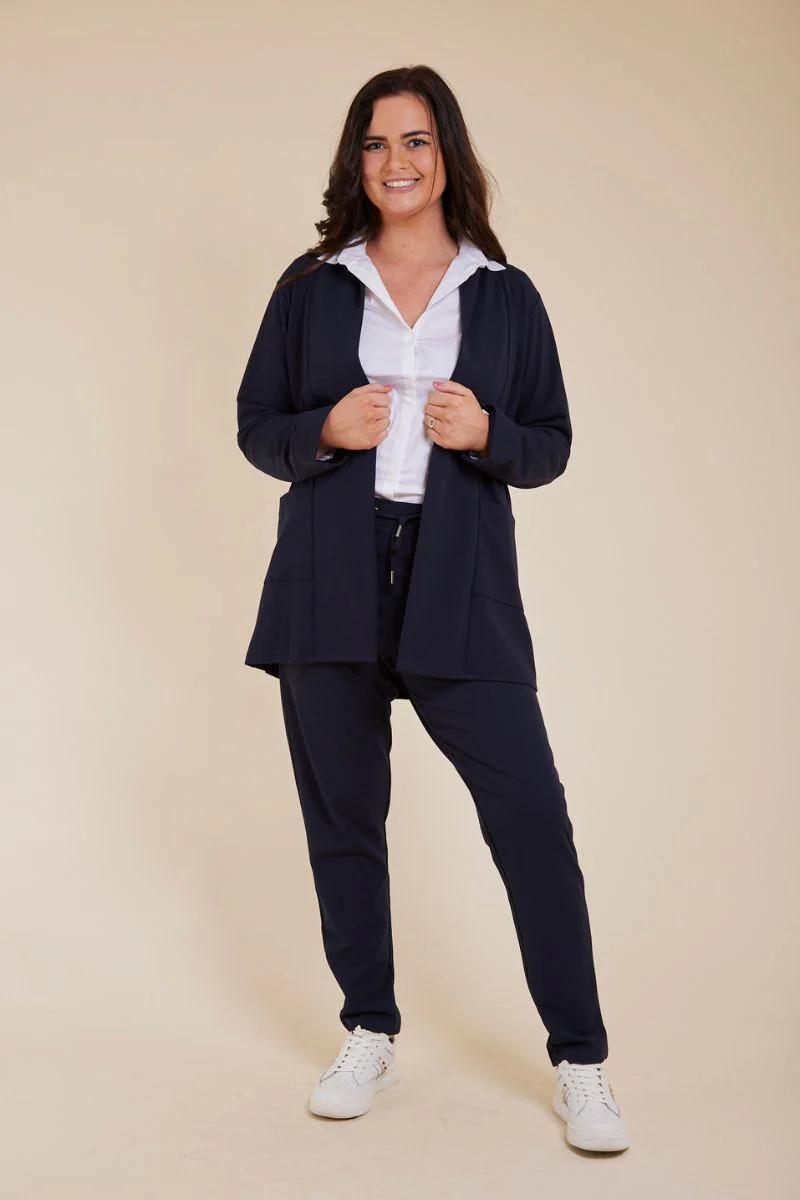 Freya Pants | Navy | Bukser fra French Laundry - Image 6