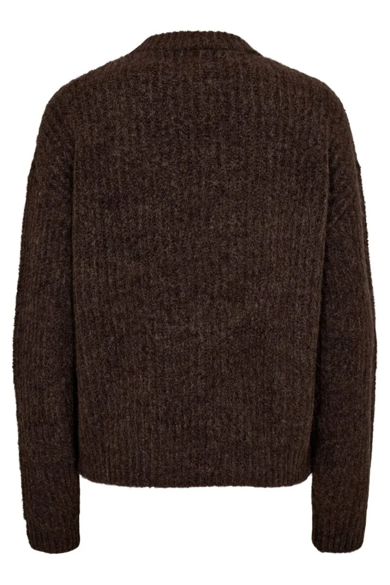 Fro Bow Pullover | Brown Black Bow | Strik fra Liberté - Image 4