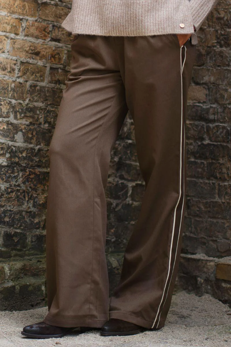 Gabby Pants 2841 | Brown | Pants fra Prepair