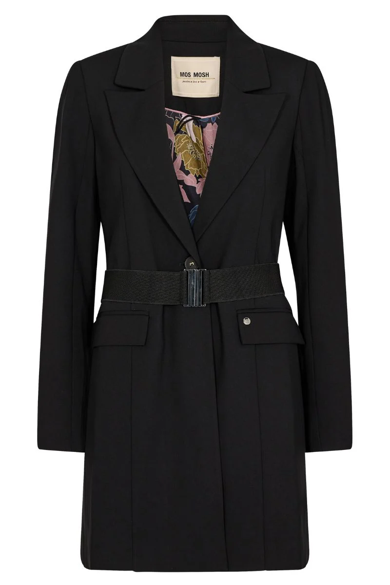 Gilia Leia Blazer | Black | Blazer fra Mos Mosh - Image 2