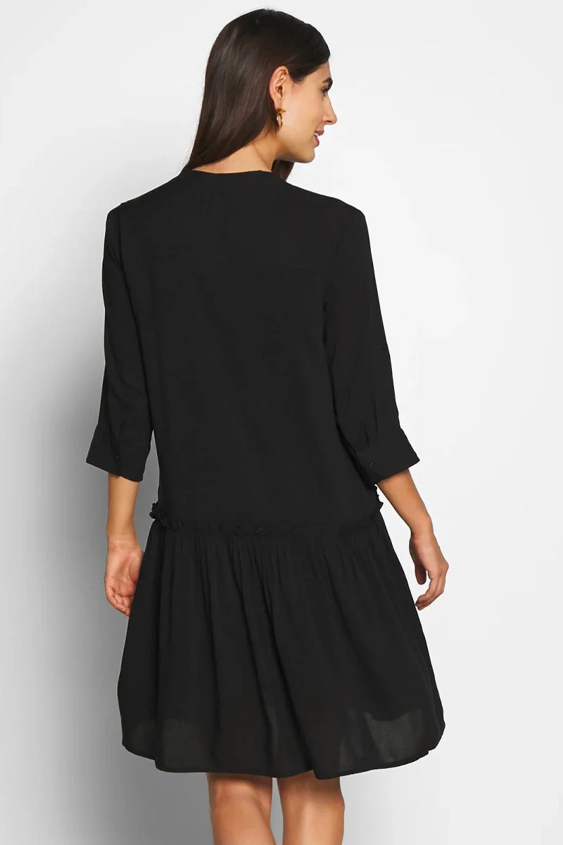 Gisele Dress | Sort | Kjole fra French Laundry - Image 4
