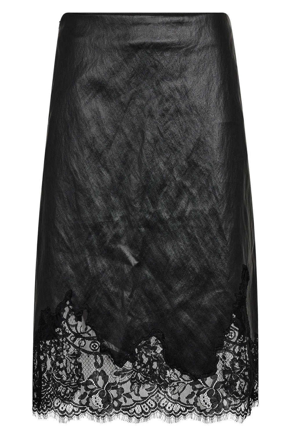 Gitt Lace Midi Skirt 44045 | Black | Nederdel fra Co'couture - Image 2