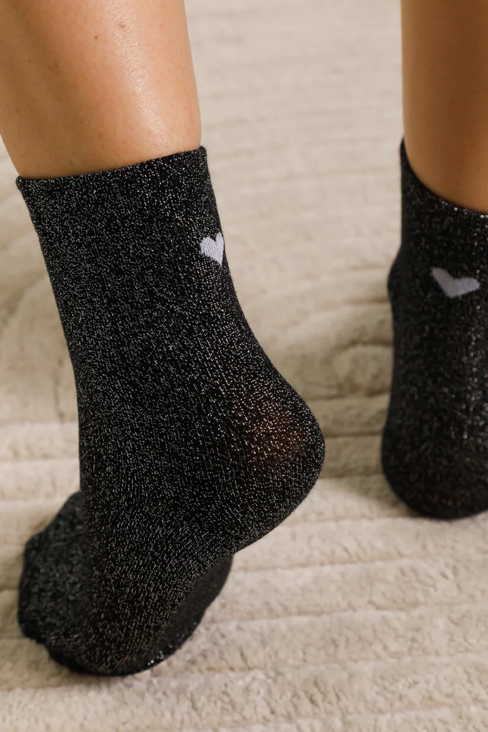 Glitter & Heart sock | Strømper fra By Timm - Image 2