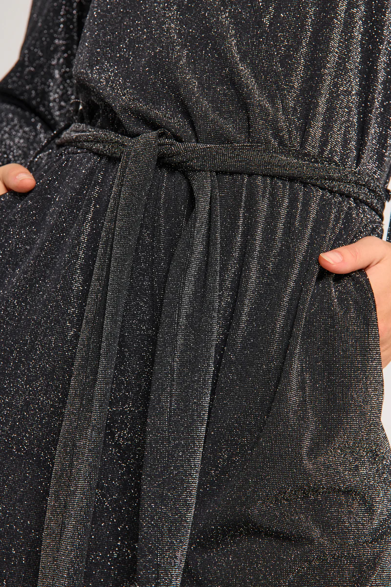 Glitto Jumpsuit 205157 | Black W. Silver | Jumpsuit fra Freequent - Image 6
