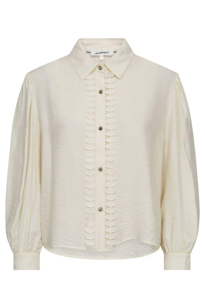 Gloria Shirt 45021 | Off white | Bluse fra Co'couture - Image 2