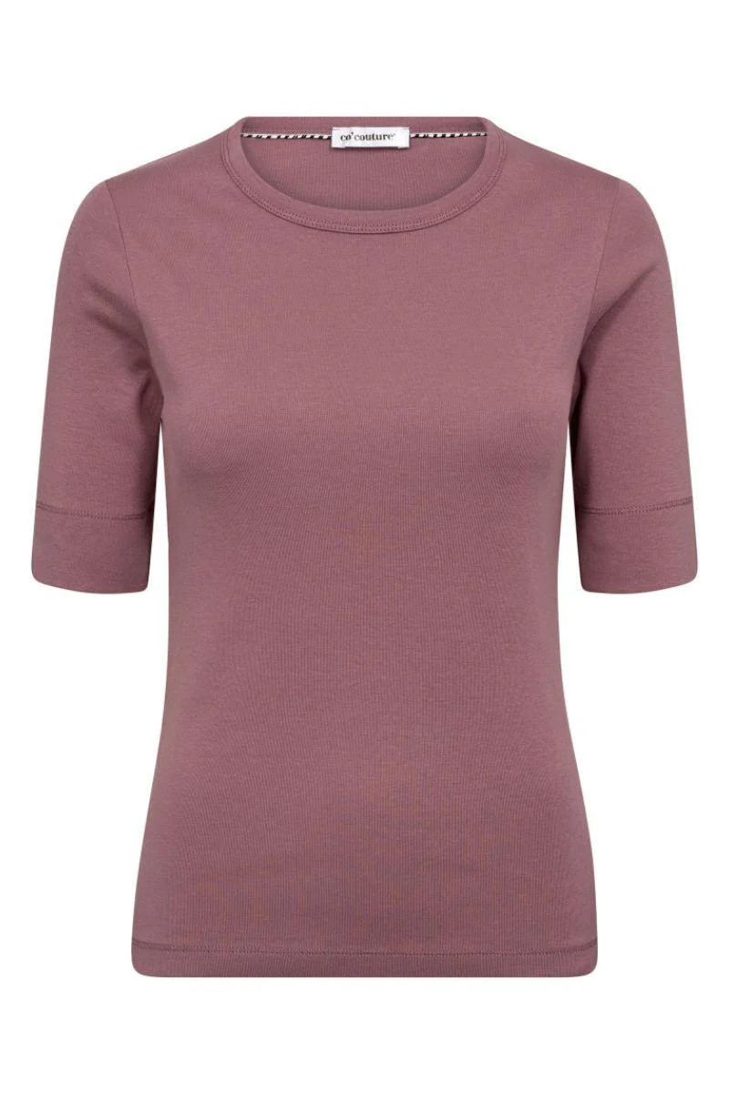 Granny SS Tee 33016 | Old Rose | T-Shirt fra Co'couture - Image 2