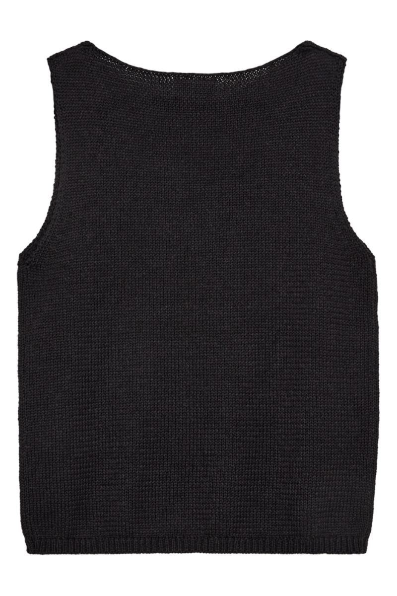 Grscaliva Top 206252 | Black | Tanktop fra Freequent - Image 2