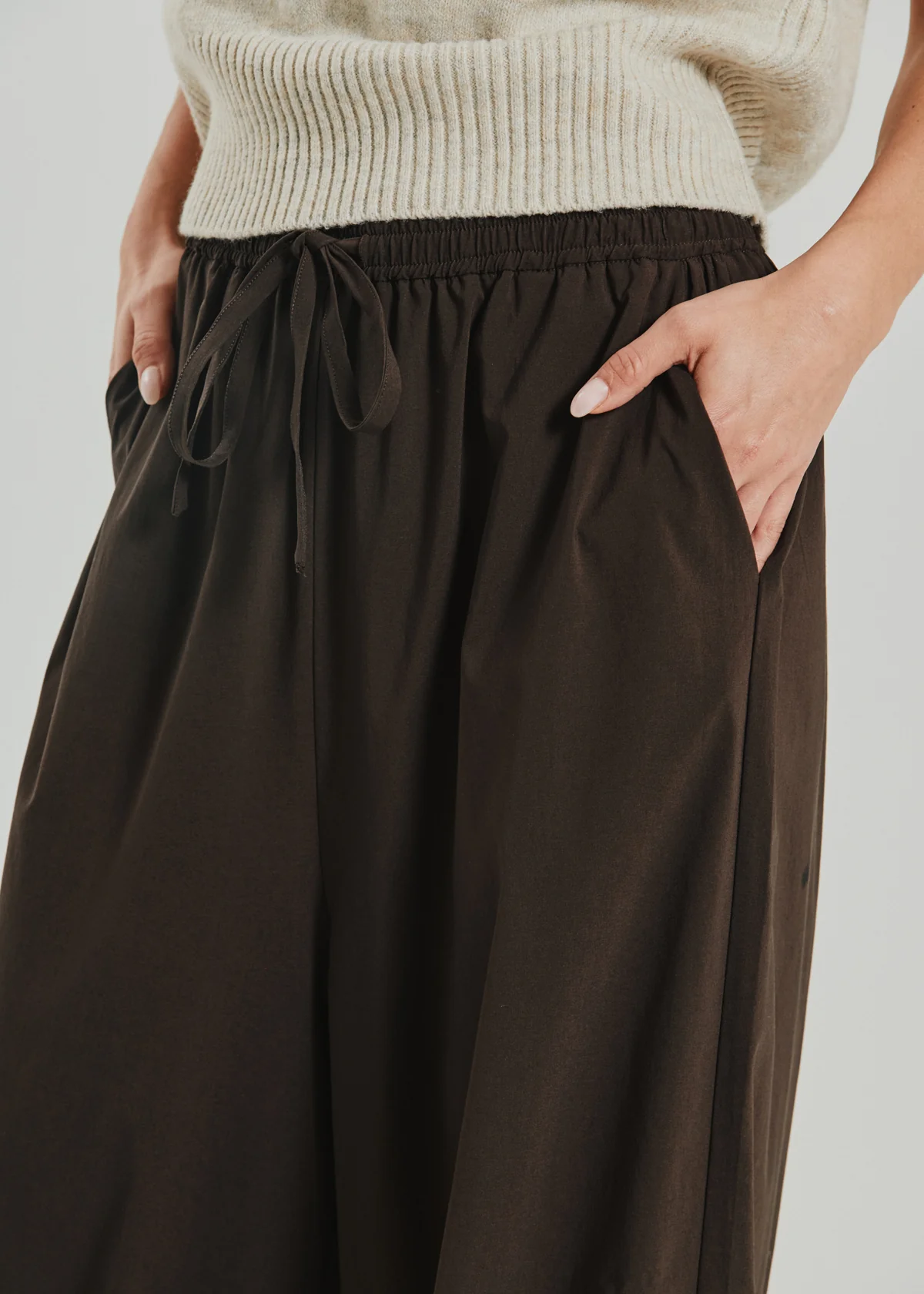 Hamy Pants 211368 | Mole | Bukser fra Freequent - Image 2
