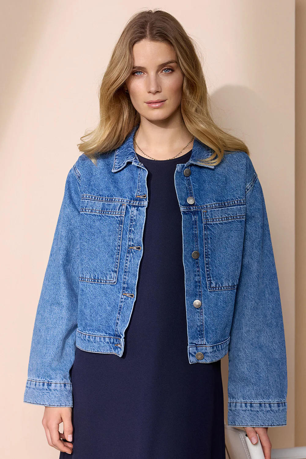 Hannah Jacket | Denim jakke fra French Laundry - Image 11