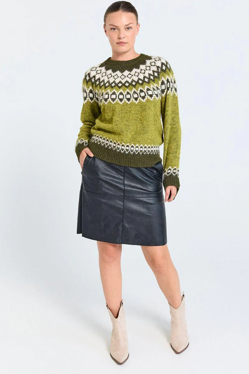 Harley Skirt 205641 | Black | Nederdel fra Freequent - Image 6