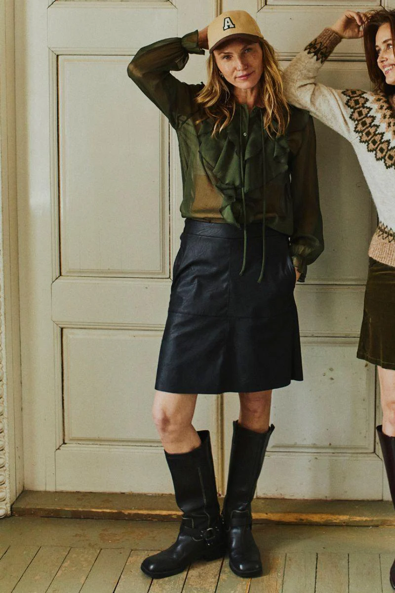 Harley Skirt 205641 | Black | Nederdel fra Freequent - Image 7