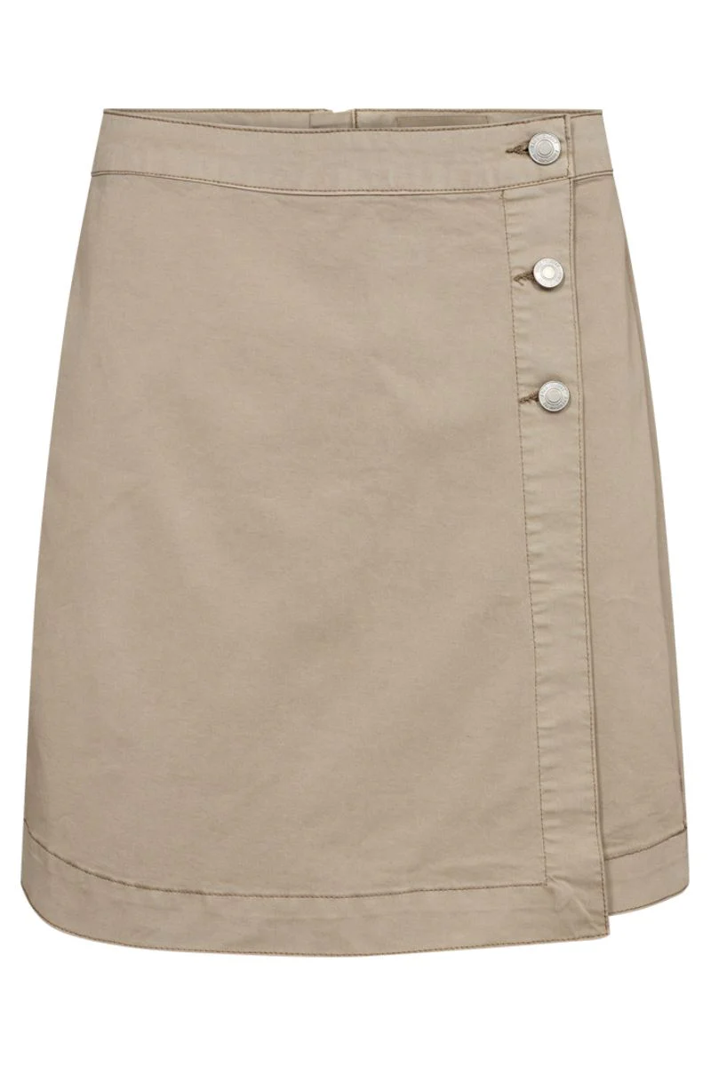 Haysol Skirt 204163 | Simply Taupe | Nederdel fra Freequent - Image 2