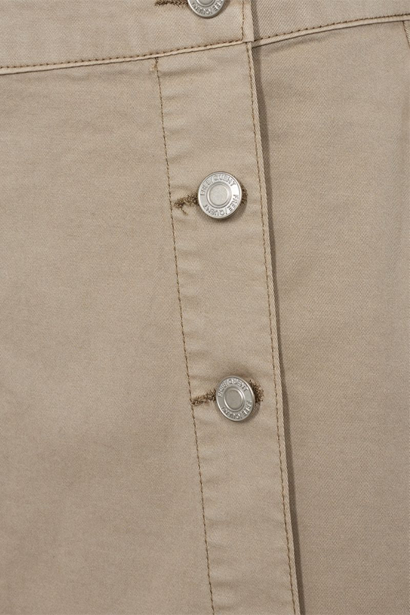 Haysol Skirt 204163 | Simply Taupe | Nederdel fra Freequent - Image 6