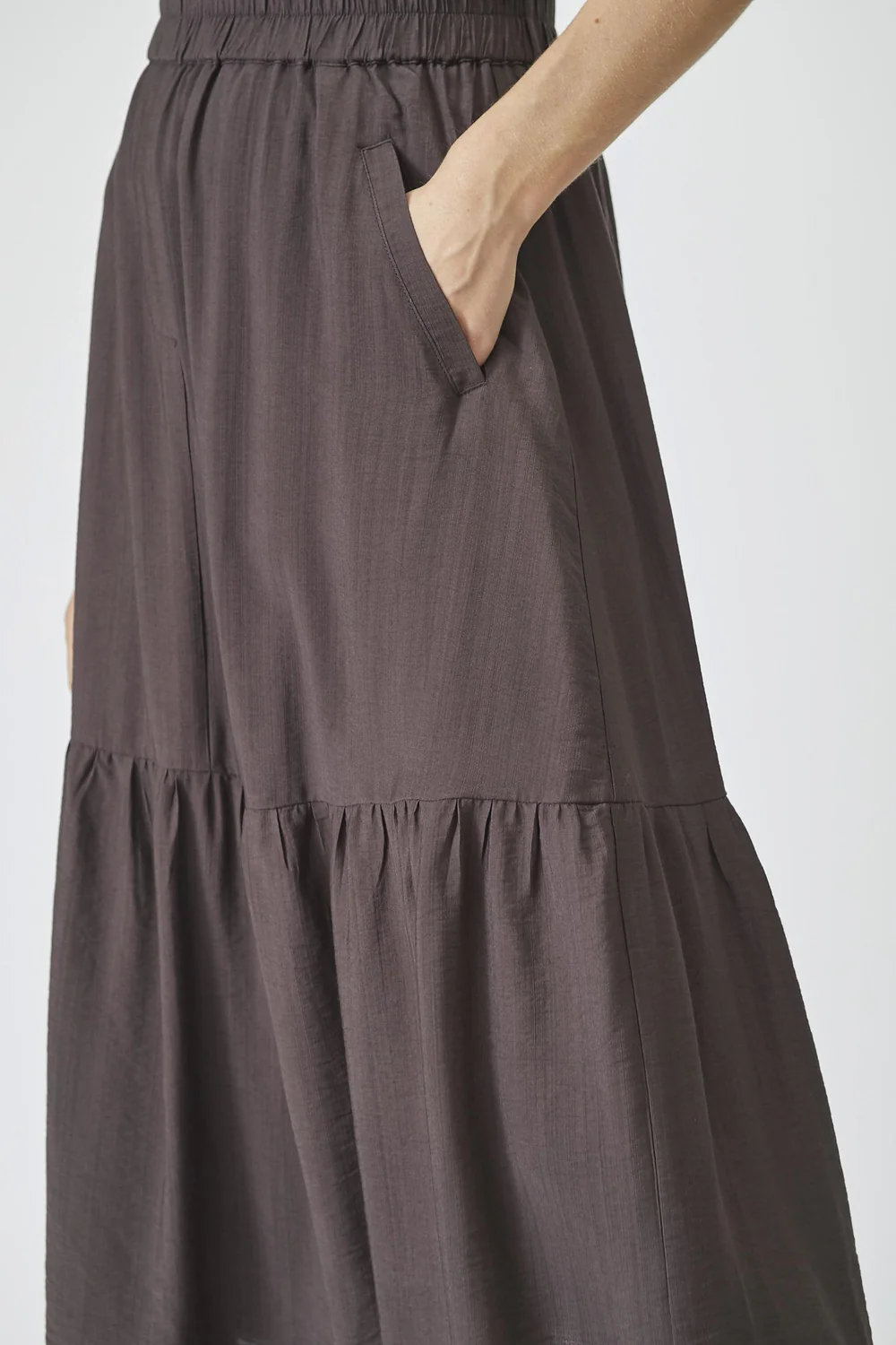 Heracc Gypsy Skirt | Dark Brown | Nederdel fra Co'Couture - Image 4