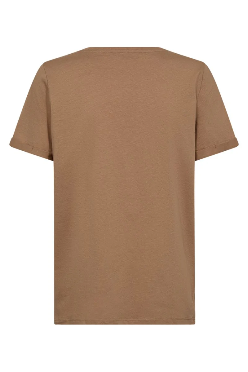 Hezel Tee 206100 | Burro | T-shirt fra Freequent - Image 4