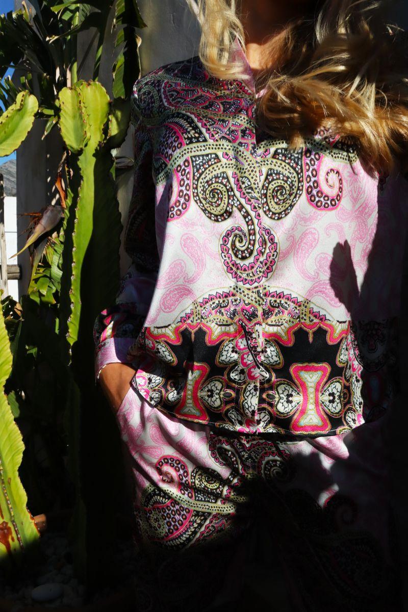 Hope Ls Shirt | Pink Scarf | Skjorte fra Liberté - Image 3