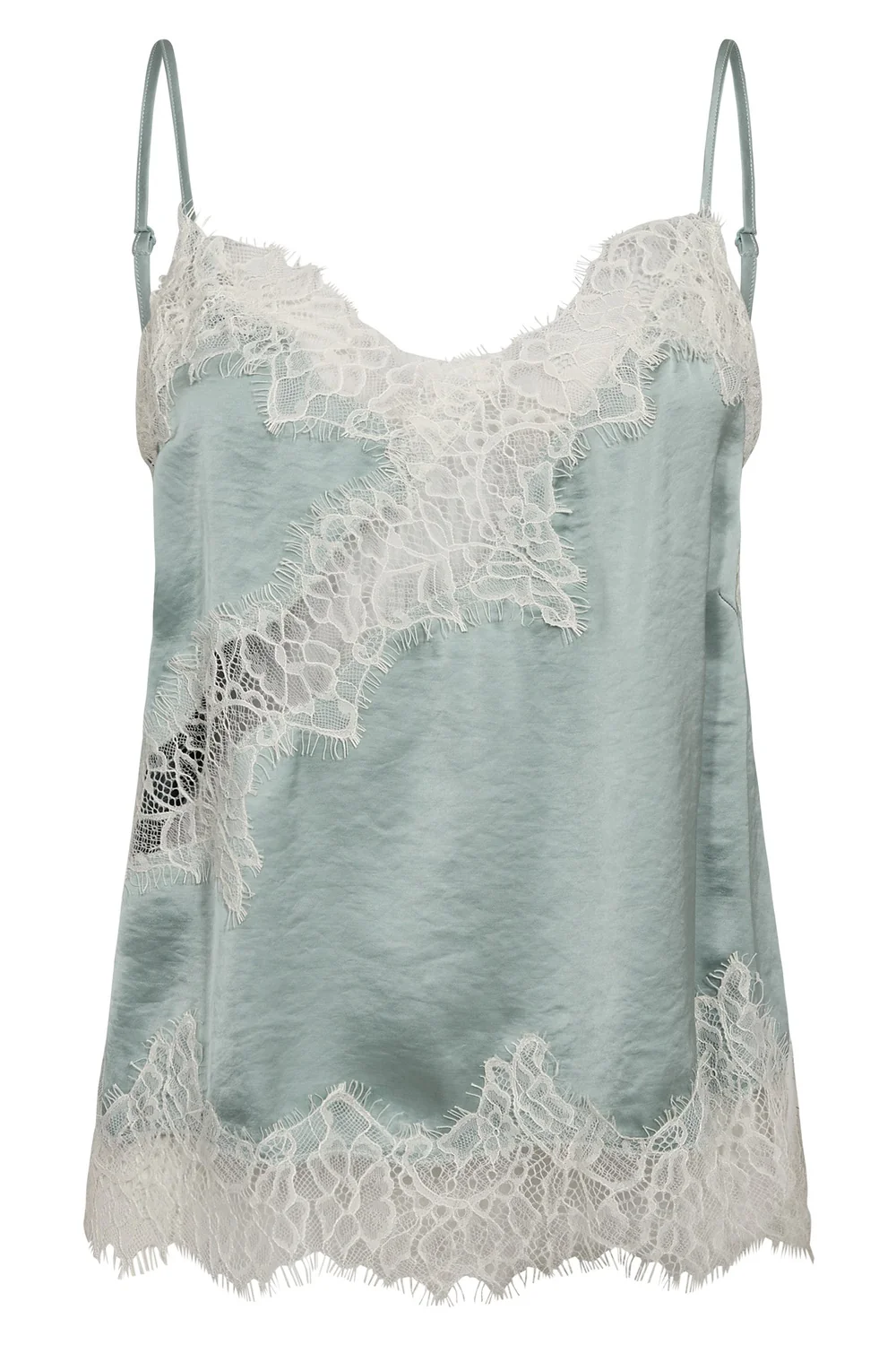 Iduncc Lace Top | Mint | Skjorte fra Co'Couture - Image 2