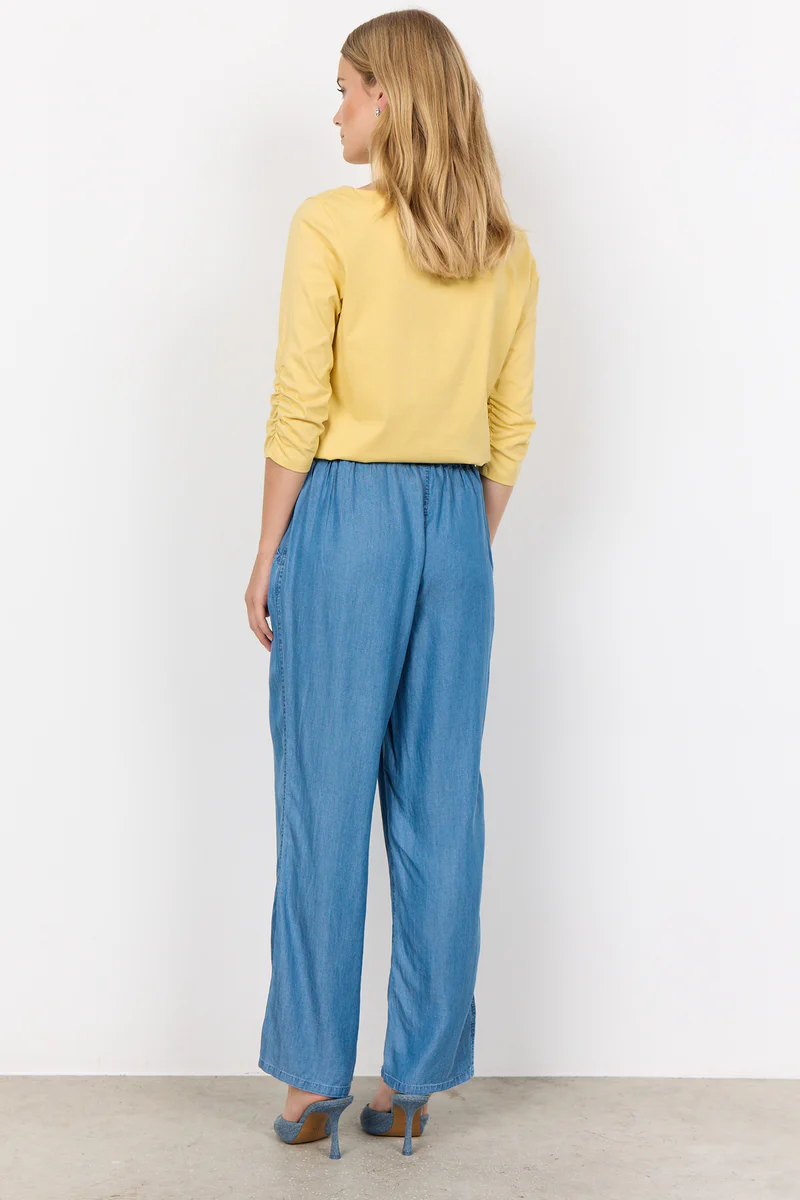 Isabel Pants | Blå | Bukser fra French Laundry - Image 7