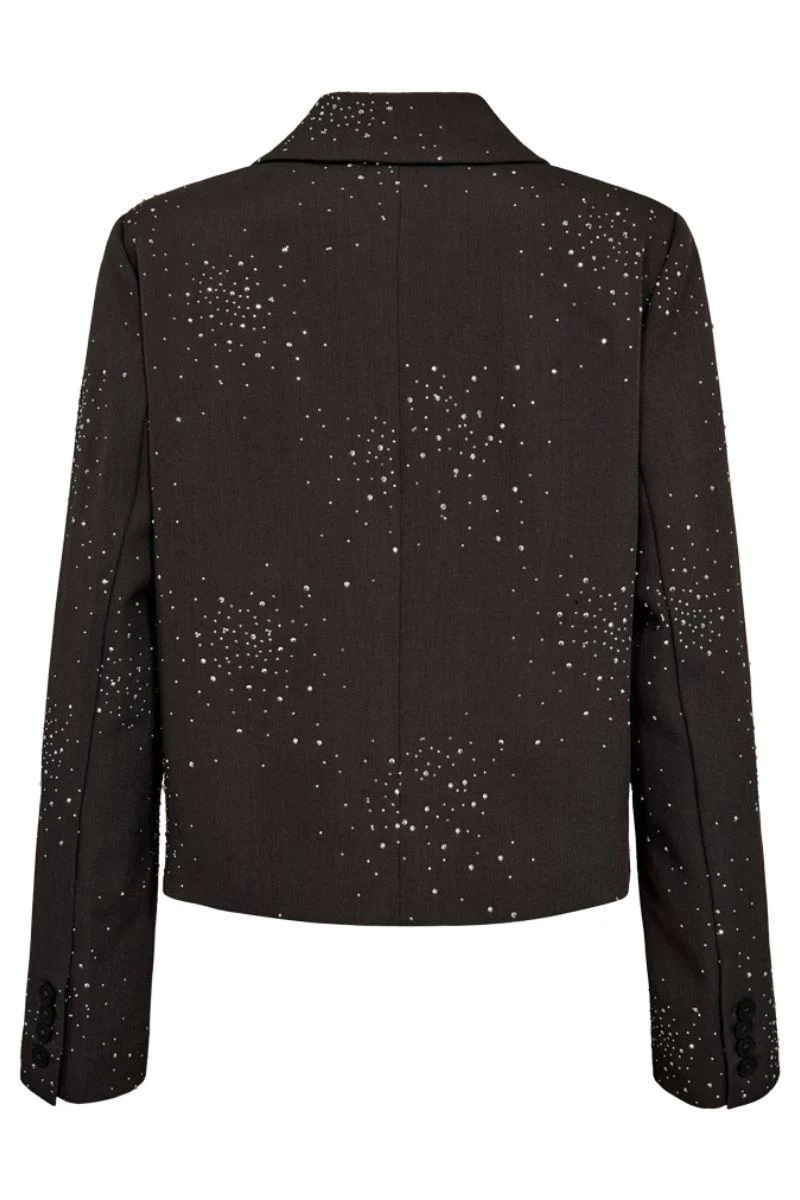 Isabell Jacket 207122 | Dark Grey Melange | Jakke fra Freequent - Image 3