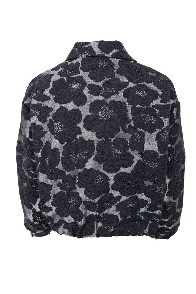 Jackie Bomber Jacket | Gun | Jakke fra Black Colour - Image 4