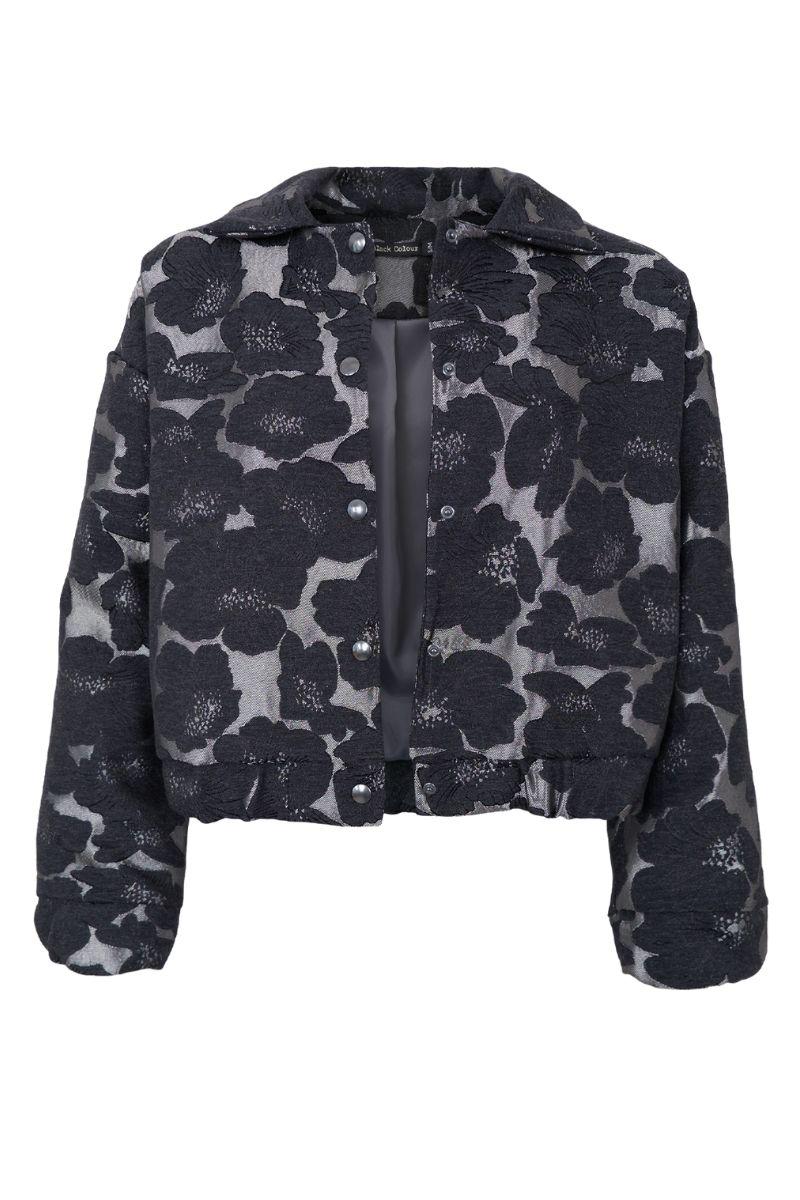 Jackie Bomber Jacket | Gun | Jakke fra Black Colour - Image 6
