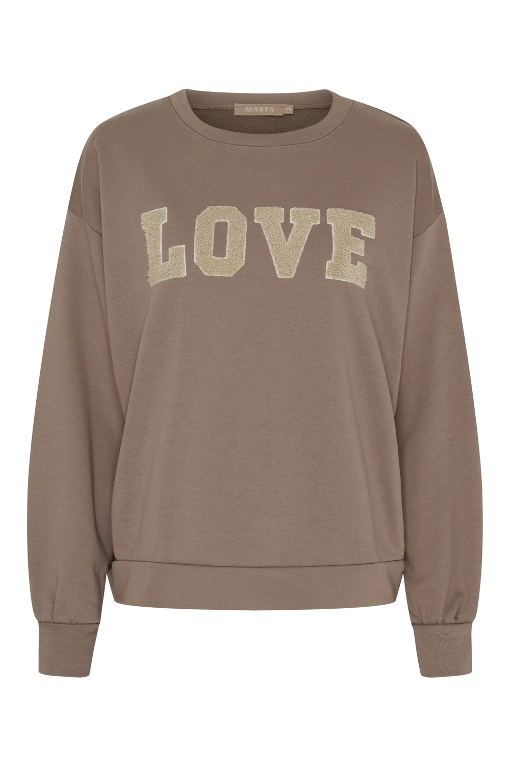 Jessa Sweatshirt | Fango Melange | Bluse fra Marta du Chateau