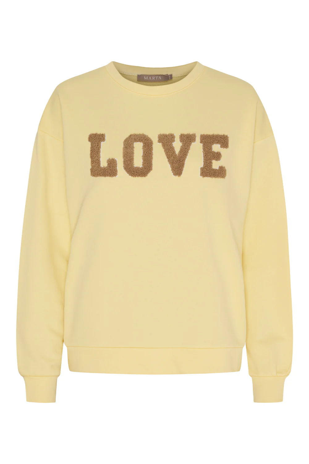 Jessa Sweatshirt | Giallo/Fango | Bluse fra Marta du Chateau