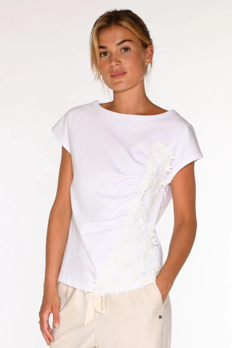 Jia t-shirt S/S | White | T-Shirt fra Gustav - Image 2