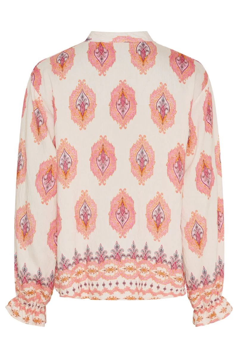 Joceline Shirt | Fuxia4160tpi | Skjorte fra Marta du Chateau - Image 4
