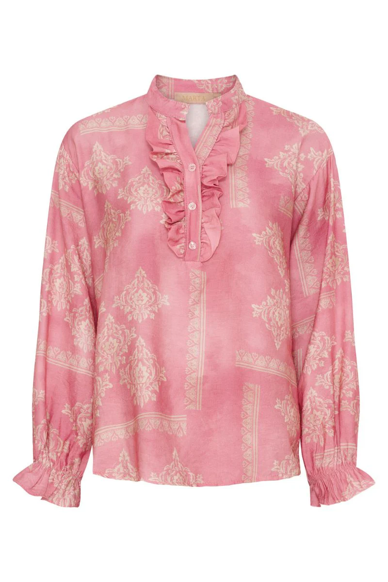 Joceline Shirt | Rosa | Skjorte fra Marta du Chateau
