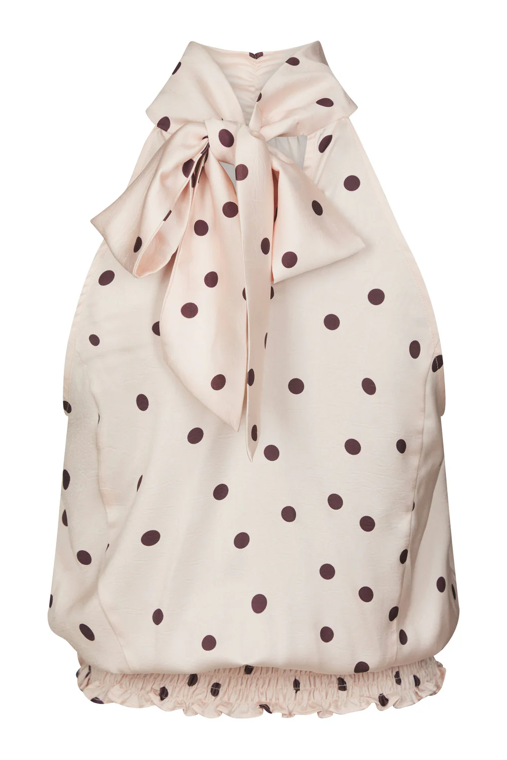 Jos Big Dot Top | Light Pink | Bluse fra Neo Noir - Image 2