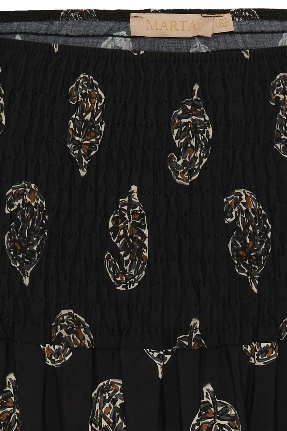 Josefina Skirt | Black faded | Nederdel fra Marta du Chateau - Image 2
