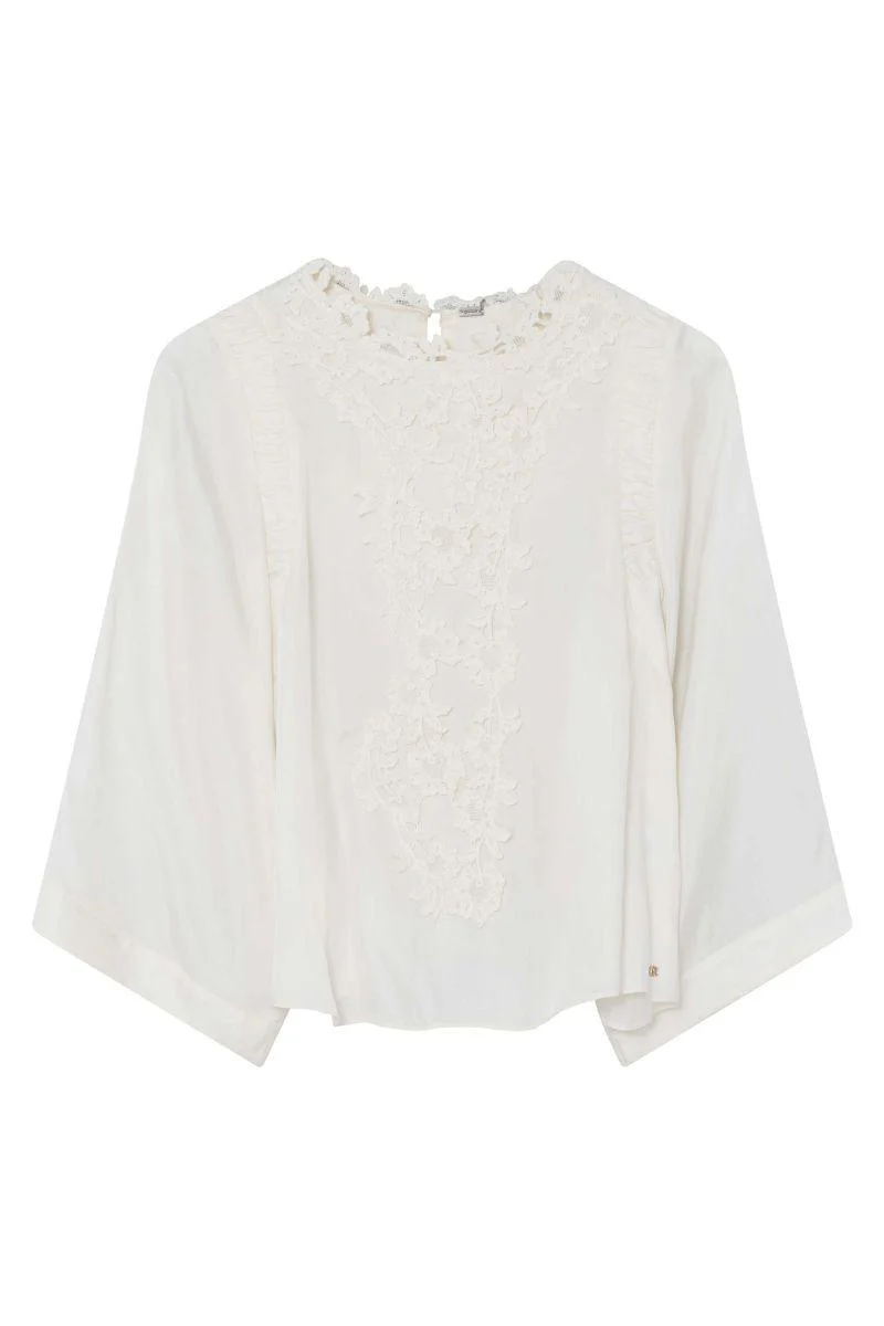 Judi A-shape blouse | Off White | Skjorte fra Gustav - Image 2