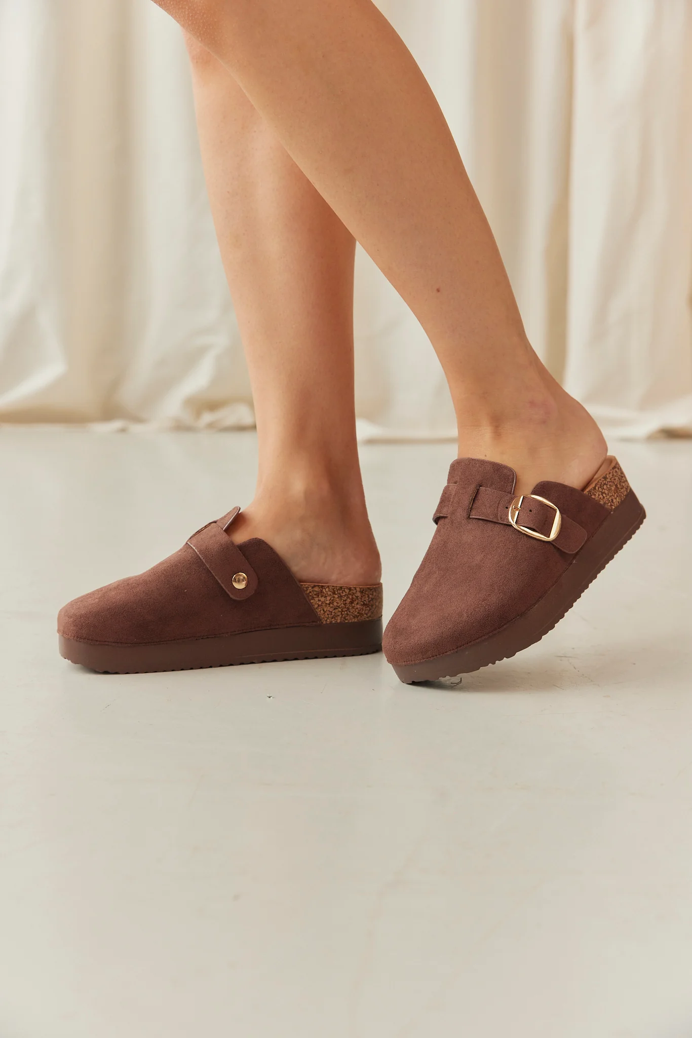 Kaia Mules | Dark Brown - Image 2