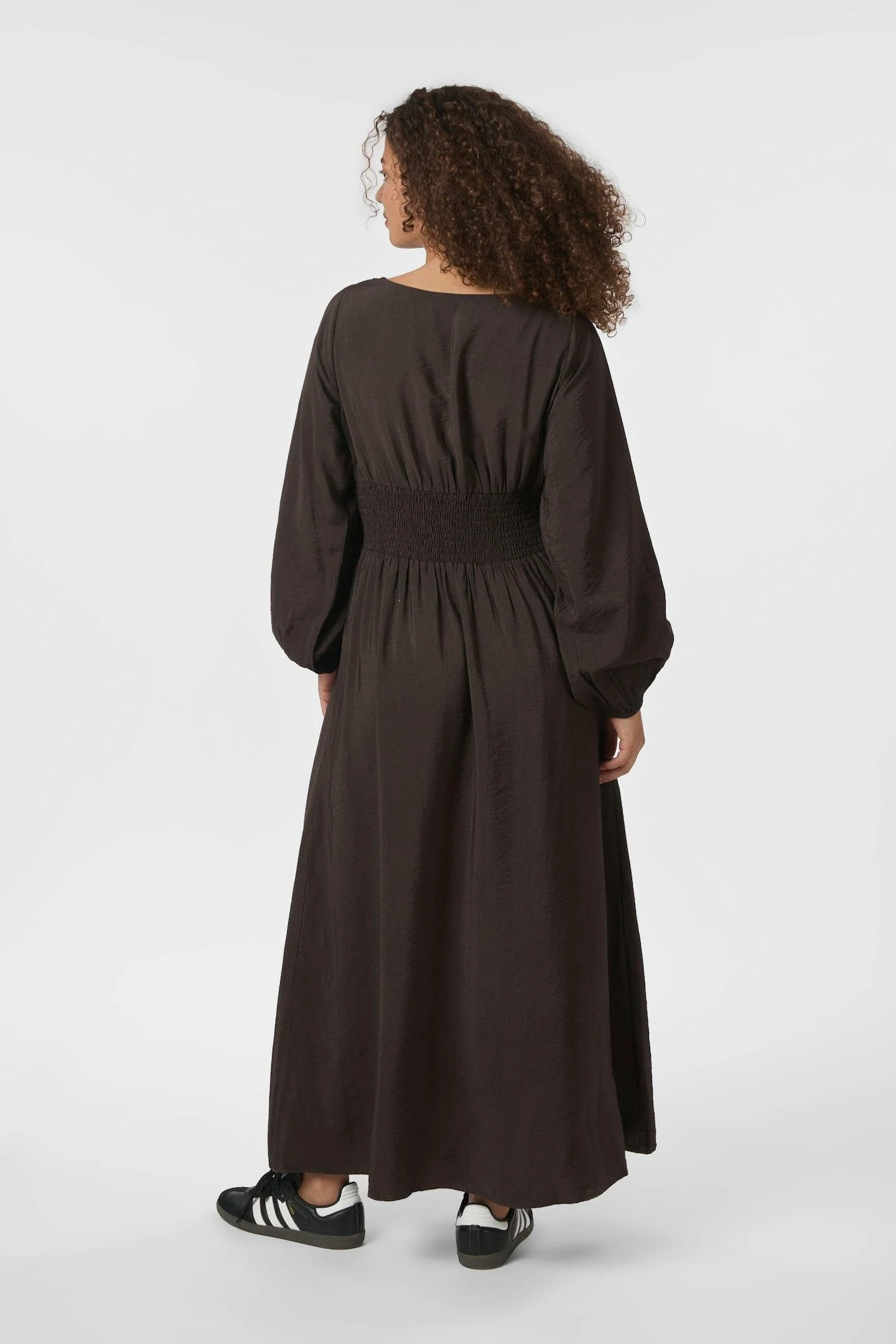 Kankata Dress | Dark Brown | Kjole fra Neo Noir - Image 4