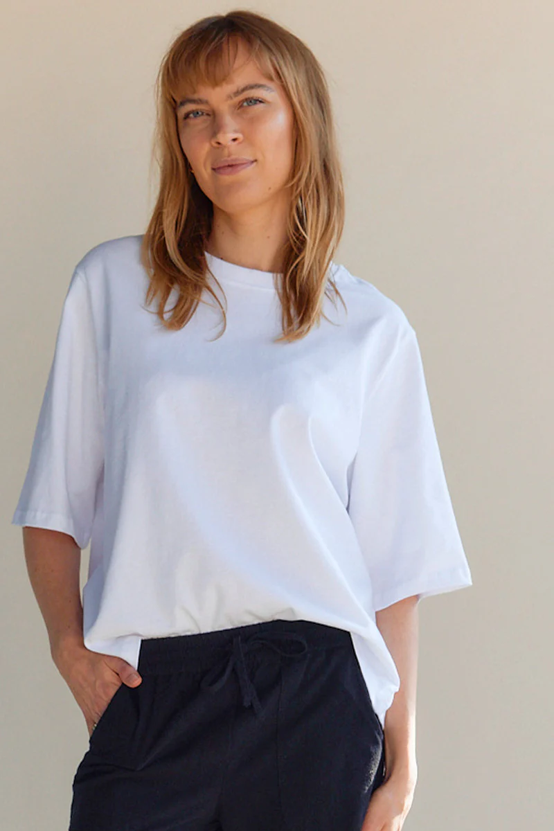 Kanna Box Tee | T-shirt fra French Laundry - Image 5
