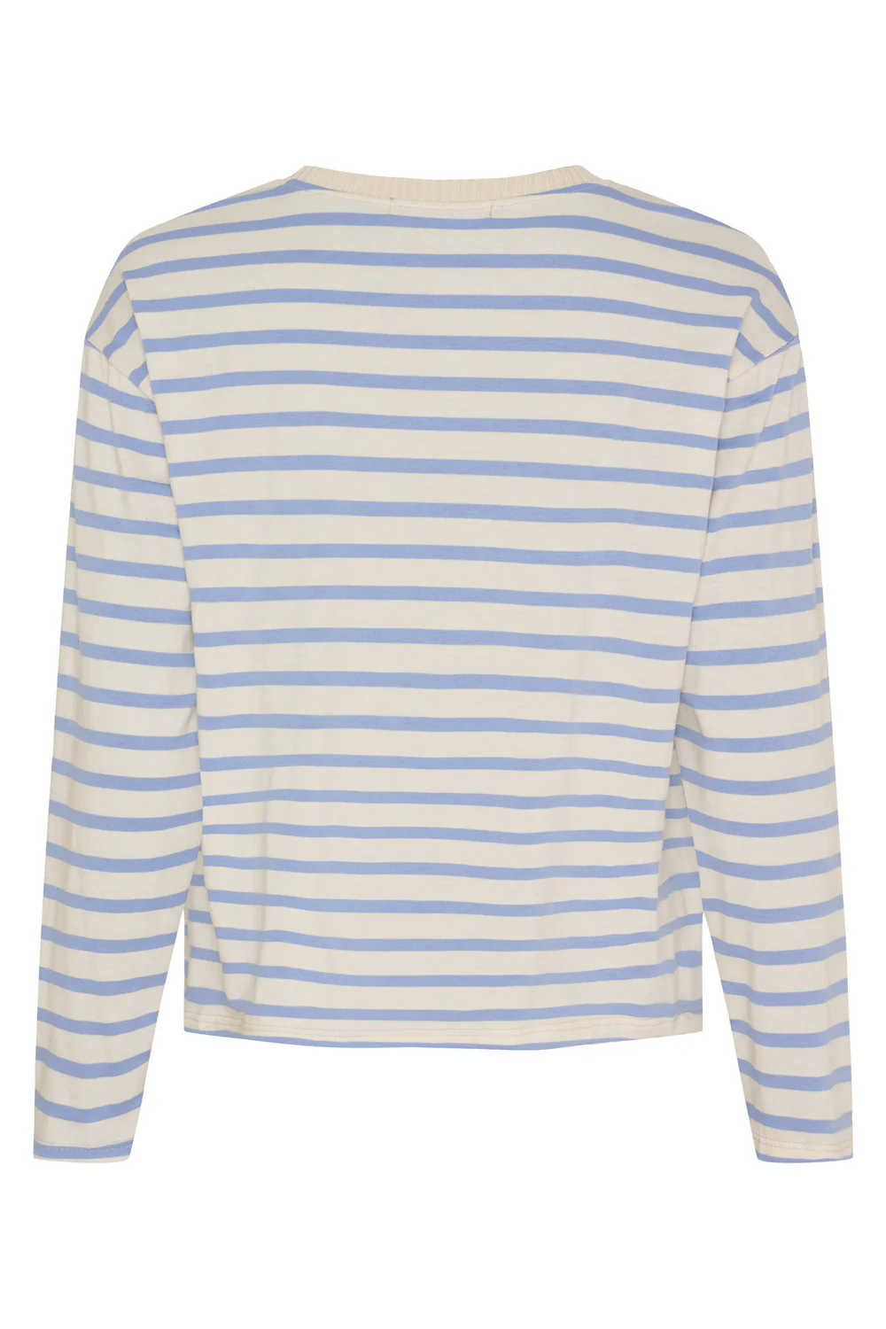 Kara LS Tee | Jeans Stripe - Image 2