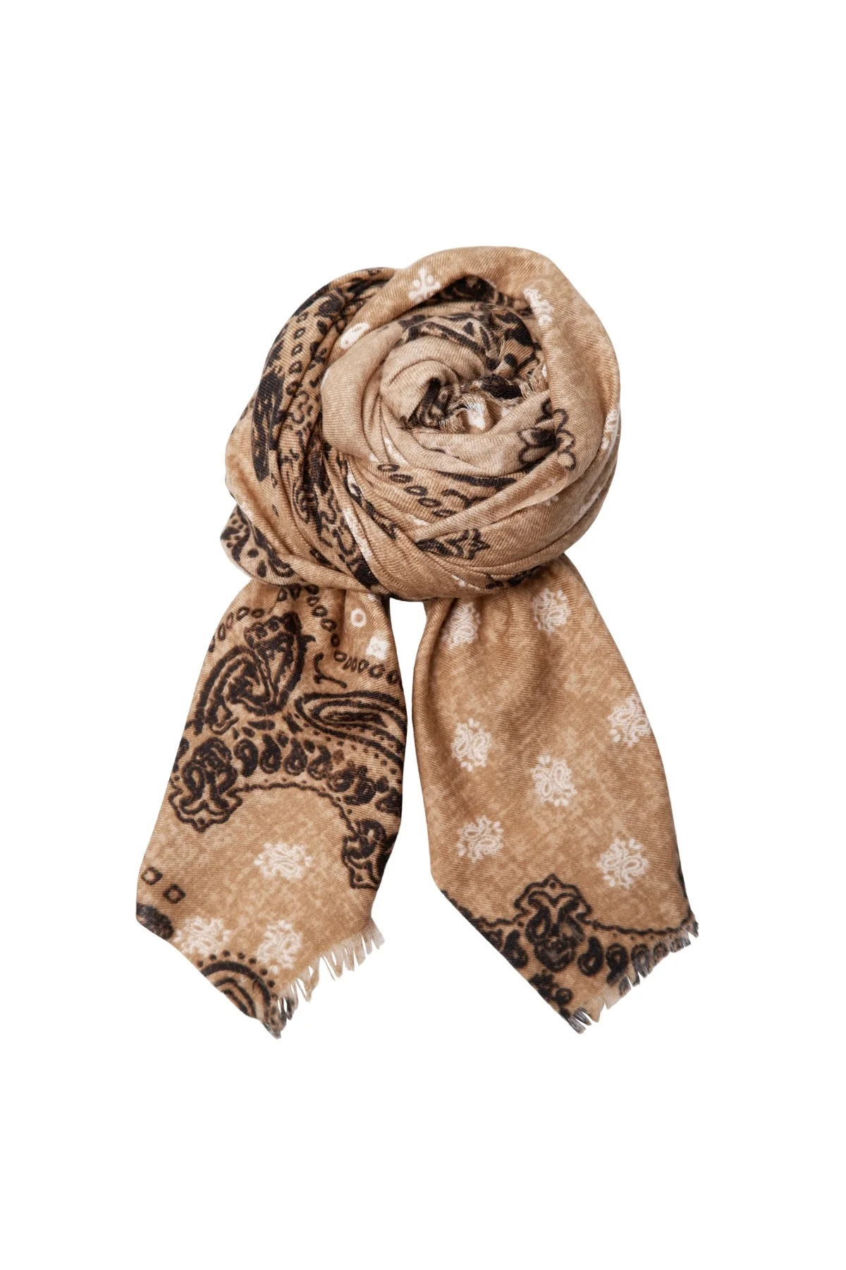 Katara Scarf | Khaki | Tørklæde fra Black Colour - Image 2