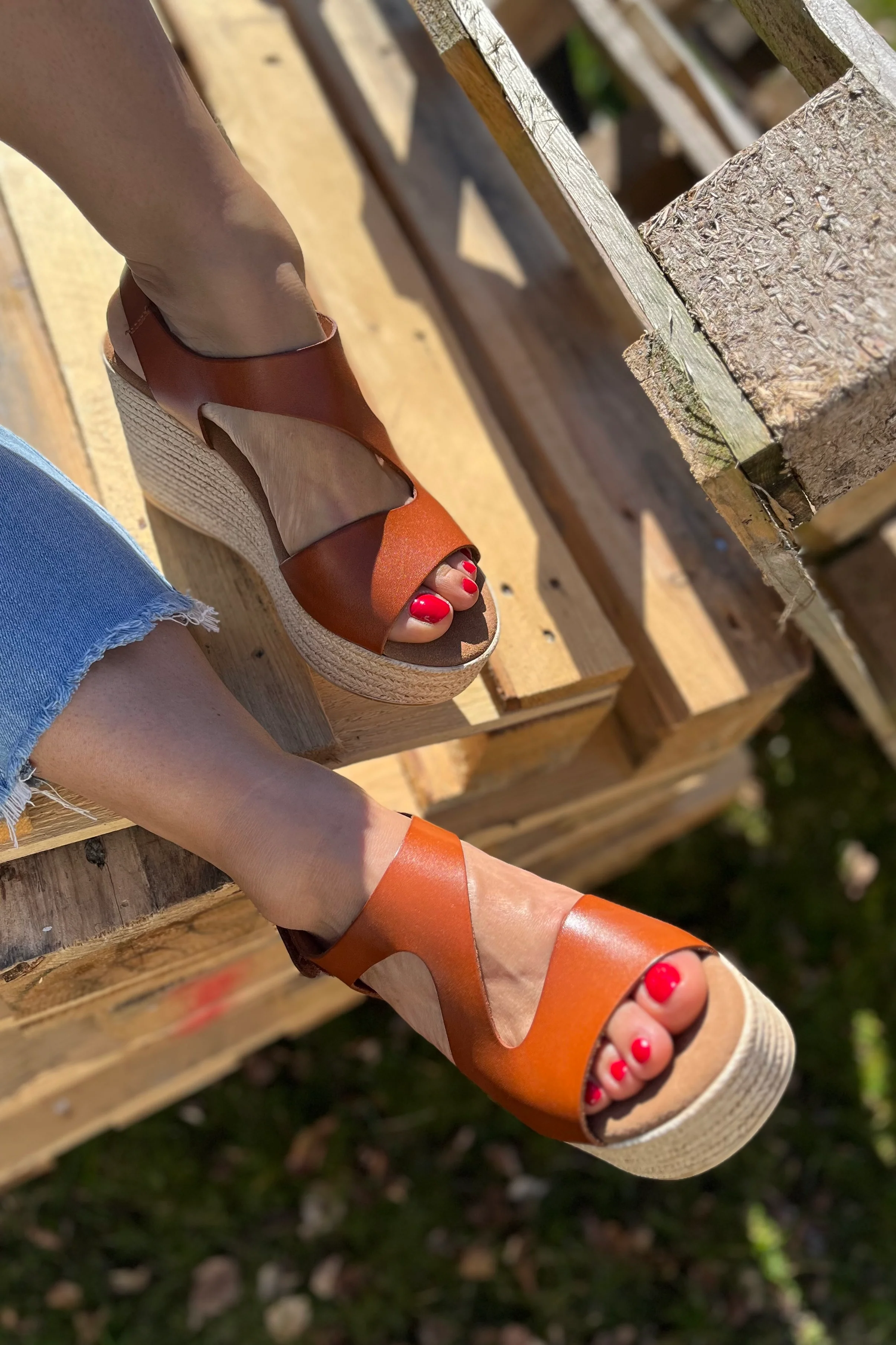 Katia | Cuero | Sandal fra Tim & Simonsen - Image 3